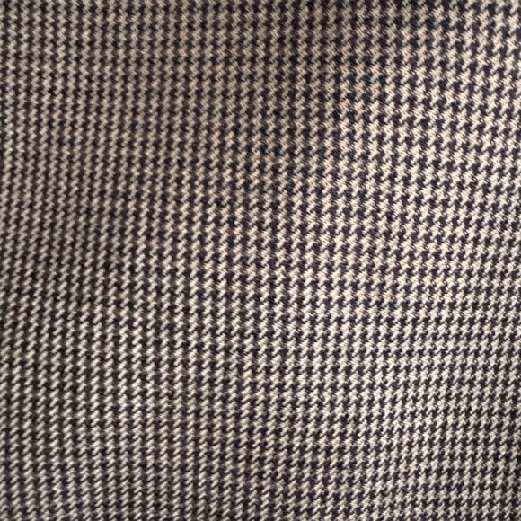 JOS A Bank Mens Blazer 42L Wool 2 Button Houndstooth Classic Preppy Academia - Picture 3 of 6